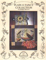 Plain & fancy collection Summer Treats cross stitch leaflet LAST ONE
