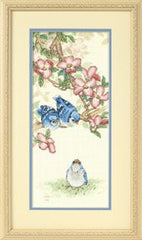 Baby Blue Jays Counted Cross Stitch kit