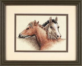 Horse Pals Counted Cross Stitch kit