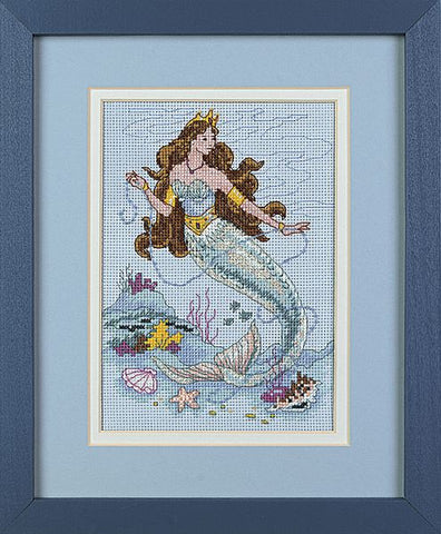 The Mermaid Counted Cross Stitch kit