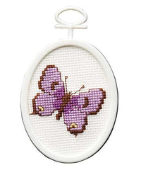 Butterfly Counted Cross Stitch Kit 18 Count