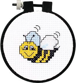 Bumble Bee Counted Cross Stitch kit