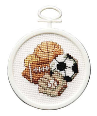 Sports Counted Cross Stitch Kit 2-12 18 Count