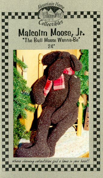 MALCOLM MOOSE  JR. 24 inch Bull Moose wanna-Be