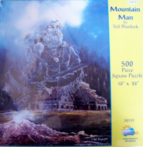 Mountain Man Puzzle By Sunsout - 500 Pieces *Last One*