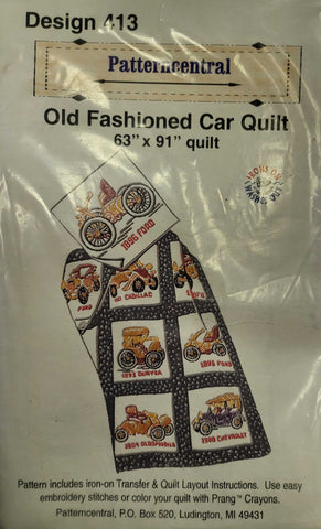 Old Fashioned Car Quit 63x91 size