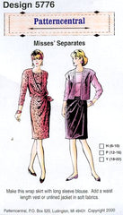 Misses separates sewing pattern by Pattern Central