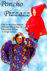 PONCHO PIZZAZZ sewing pattern by SewBaby