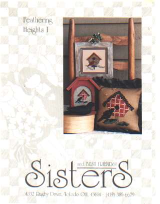 Feathering heights I cross stitch leaflet by Sisters and best friends **LAST ONE**