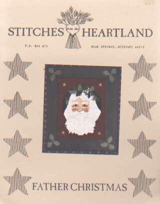 Father Christmas by Stitches from the Heartland