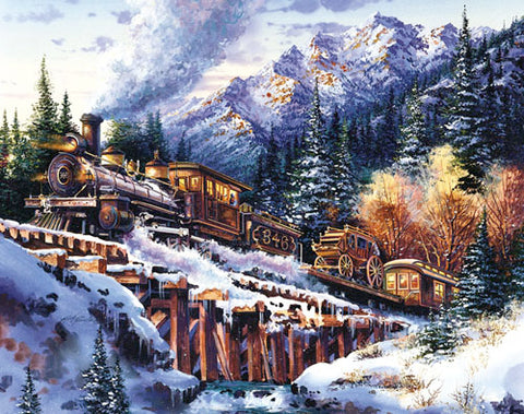 Rocky Mountain Life Line Puzzle By Sunsout - 550 Pieces *Last One*