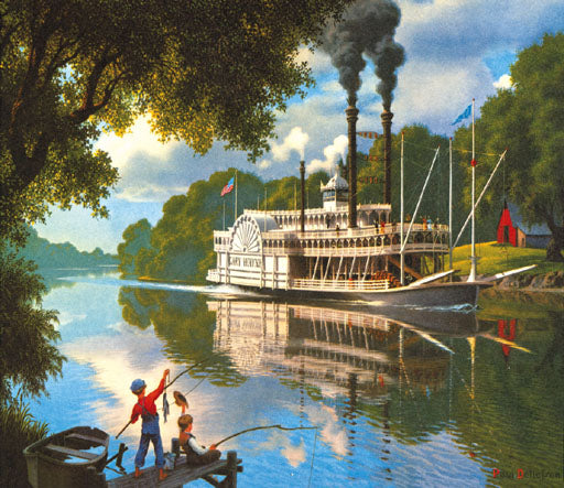 Old River Days Puzzle By Sunsout - 550 Pieces *Last One*
