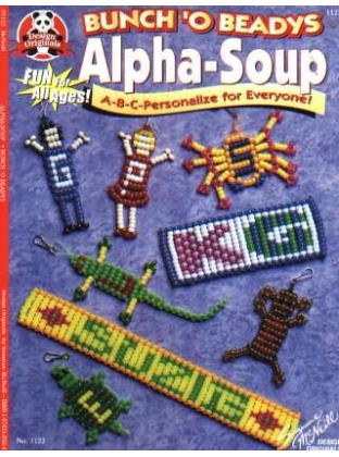Bunch 'O Beadys ALPHA-SOUP ABC personalize for everyone booklet beading