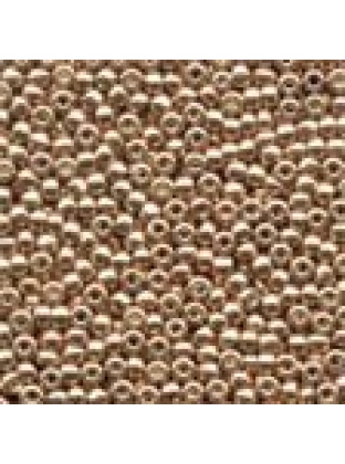 2.25 GRAMS Antique Seed Beads Antique Champagne #03039 Galvanized 11/0 2.5mm