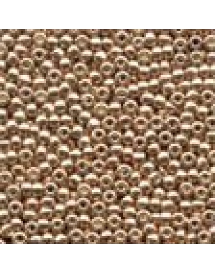 2.25 GRAMS Antique Seed Beads Antique Champagne #03039 Galvanized 11/0 2.5mm