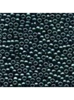 2.25 GRAMS Antique Seed Beads Royal Teal #03022 Galvanized 11/0 2.5mm