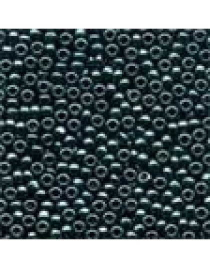 2.25 GRAMS Antique Seed Beads Royal Teal #03022 Galvanized 11/0 2.5mm