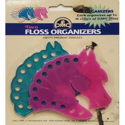 DMC Two Floss Organizers - Horse heads