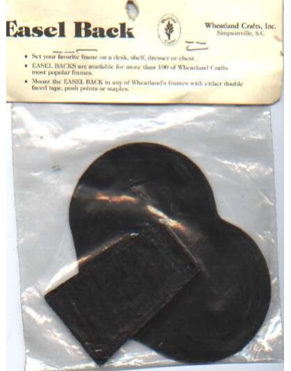 Easel back, mini-4 heart 5 inch by Wheatland crafts