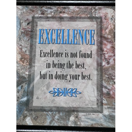 Excellence Wall Hang