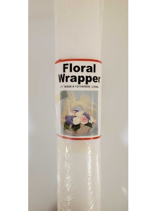 Floral Wrapper 21 in. x 10 yds.