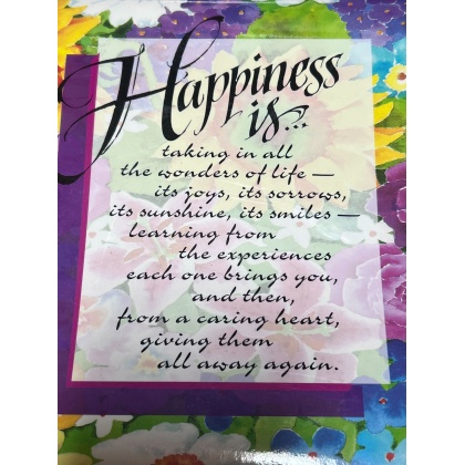 Happiness Wall Hang