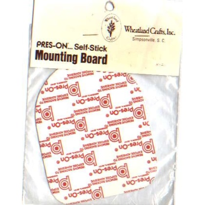 Mounting board Pres-on self-stick