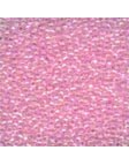 Petite Seed Beads Crystal Pink #42018 Dyed Rainbow 15/0 ( 2 mm )
