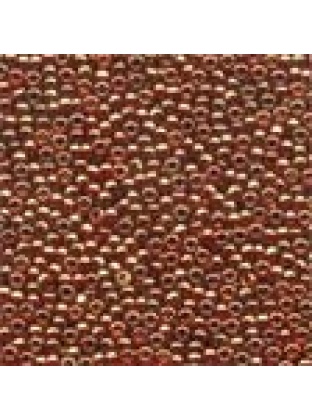 Petite Seed Beads Ginger #42028 Gold Luster 15/0 ( 2 mm )