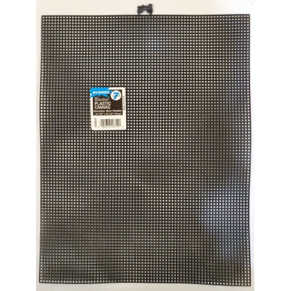 Plastic Canvas 7 Count 10x13 Black