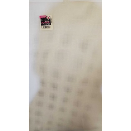 Plastic Canvas 7 Count 12x18 Clear - White