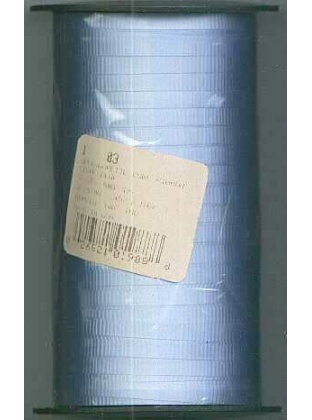 Poly curling ribbon LIGHT BLUE 9/16 inch by 500 yards