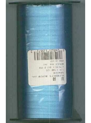 Poly curling ribbon TURQUOISE 9/16 inch by 500 yards