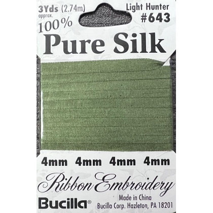 Pure Silk Ribbon Embroidery Light Hunter (3yd)