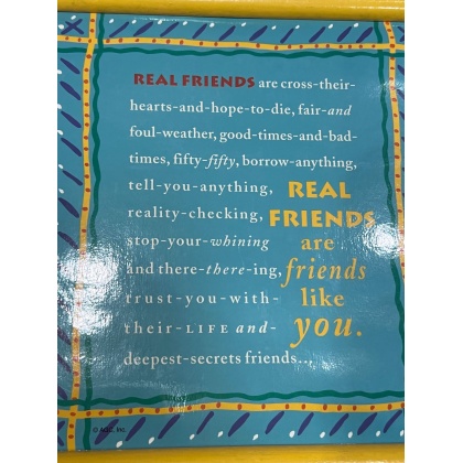 Real Friends Wall Hang