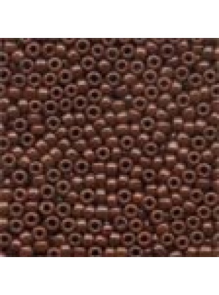 Seed Beads Crayon Brown #02068 Opaque 11/0 ( 2.5 mm ) 4.54 grams