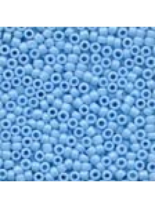 Seed Beads Crayon Sky Blue #02064 Opaque 11/0 ( 2.5 mm ) 4.54 grams