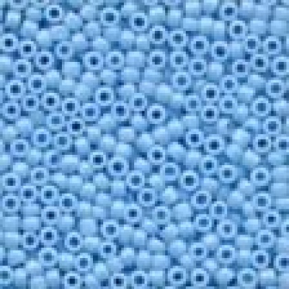 Seed Beads Crayon Sky Blue #02064 Opaque 11/0 ( 2.5 mm ) 4.54 grams