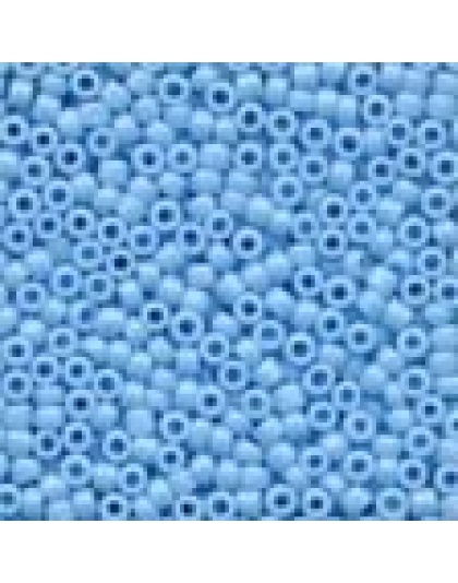 Seed Beads Crayon Sky Blue #02064 Opaque 11/0 ( 2.5 mm ) 4.54 grams