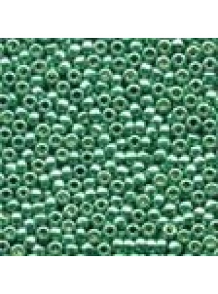 Seed Beads Ice Green #00561 Galvanized 11/0 ( 2.5 mm ) 4.54 grams