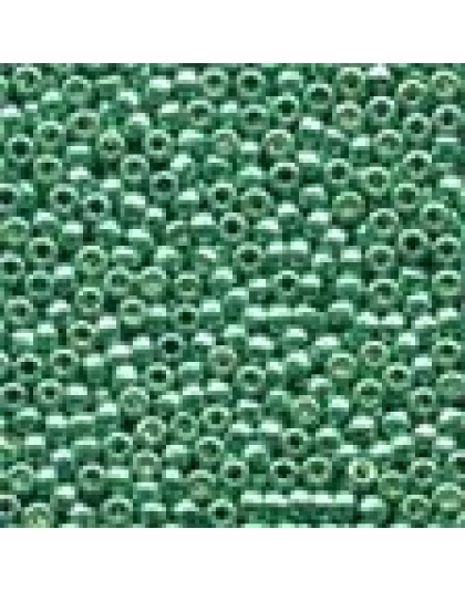 Seed Beads Ice Green #00561 Galvanized 11/0 ( 2.5 mm ) 4.54 grams
