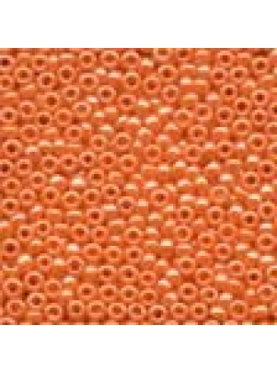 Seed Beads Tangerine #00423 Opaque Rainbow 11/0 ( 2.5 mm ) 4.54 grams