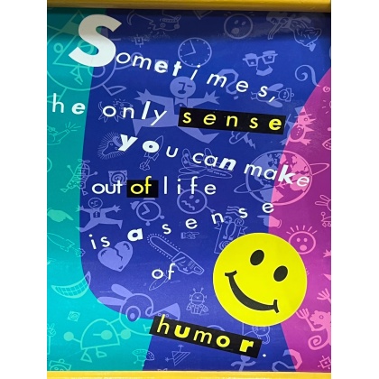 Sense of Humor Wall Hang