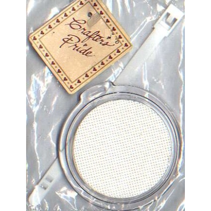 Stitch-a-Tag with 14ct vinyl weave CrossStitch fabric