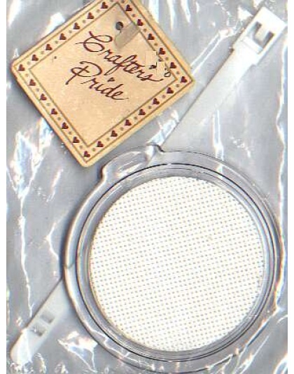 Stitch-a-Tag with 14ct vinyl weave CrossStitch fabric