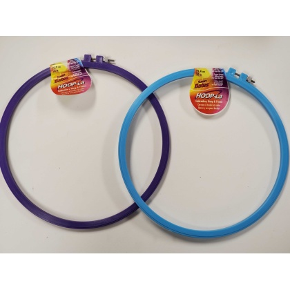 Susan Bates Hoop-La Embroidery Hoop Bright Color 10 inch