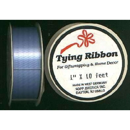 Tying ribbon 1 in. x 10 ft BLUE