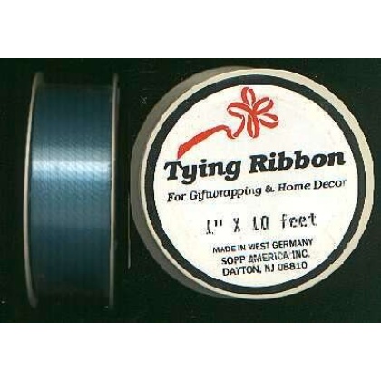 Tying ribbon 1 in. x 10 ft GREEN