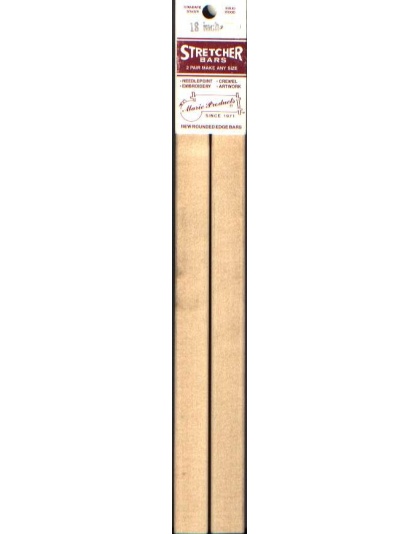 18 inch mini stretcher bars, 2 pair make any size, all solid wood, half inch square