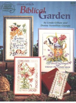 Biblical Garden cross stich, 3676